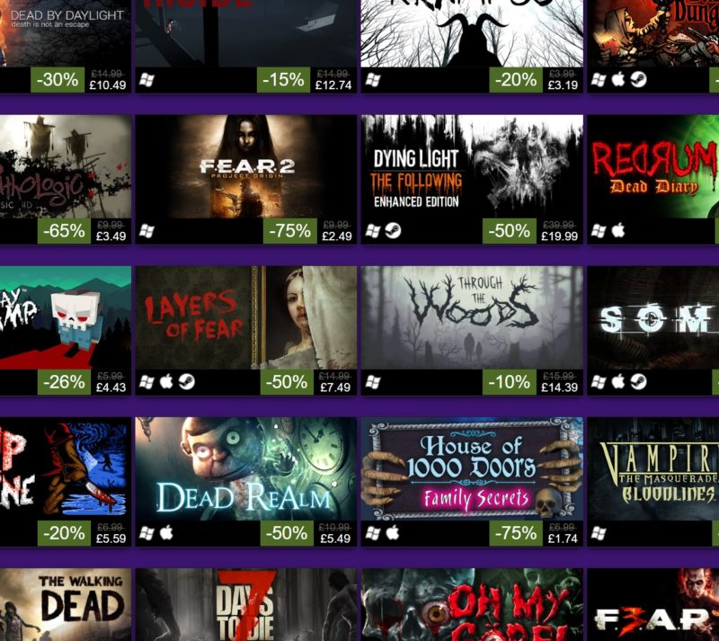 Steam's Halloween Sale Offers Spooky Delights eTeknix