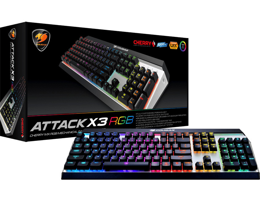 Cougar Announces The Attack X3 RGB Gaming Keyboard | eTeknix