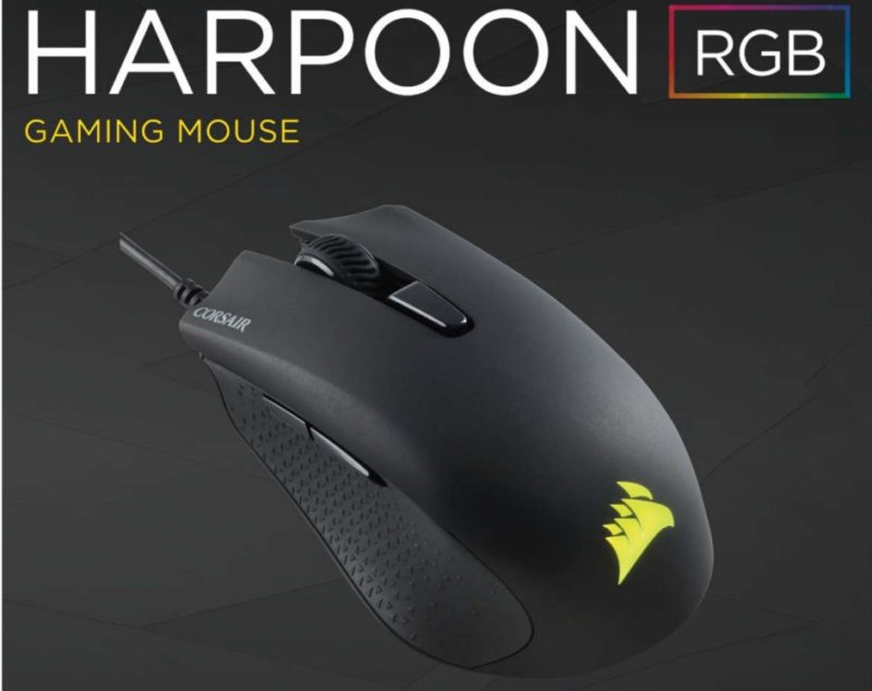 Corsair Harpoon RGB Optical Gaming Mouse Review