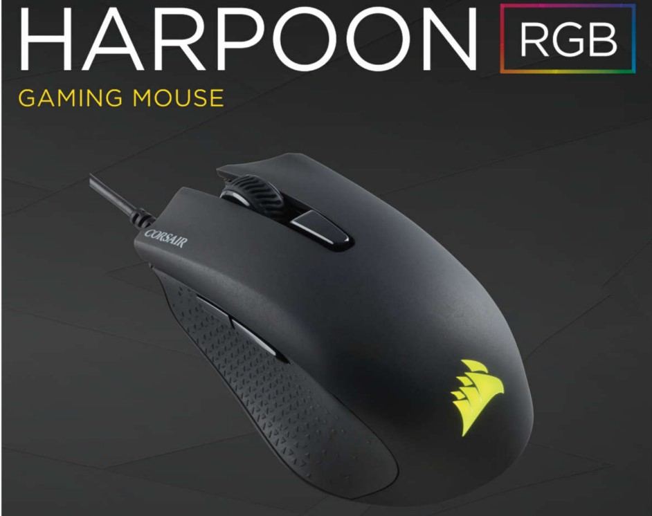 flise vindruer Modig Corsair Harpoon RGB Optical Gaming Mouse Review | eTeknix