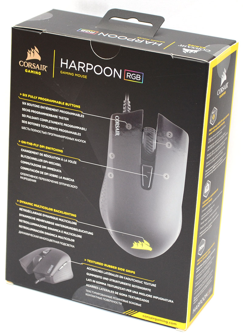 corsair harpoon mouse wheel not working