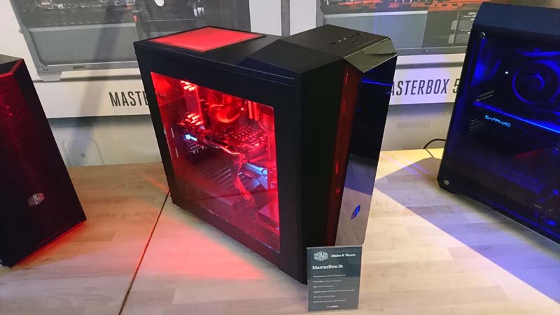 New MasterBox Series Chassis from Cooler Master at CES 2017 | eTeknix