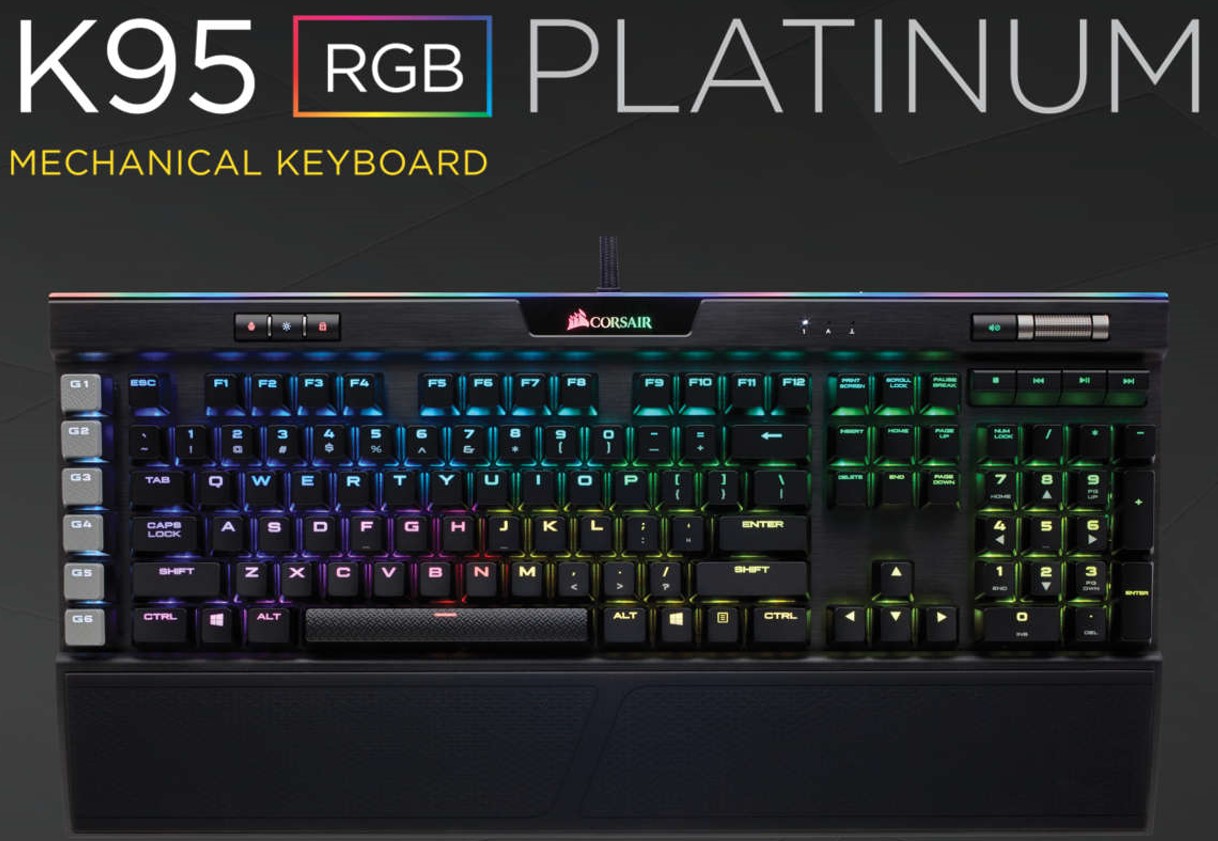 Corsair K95 Rgb Platinum Mechanical Keyboard Review Eteknix