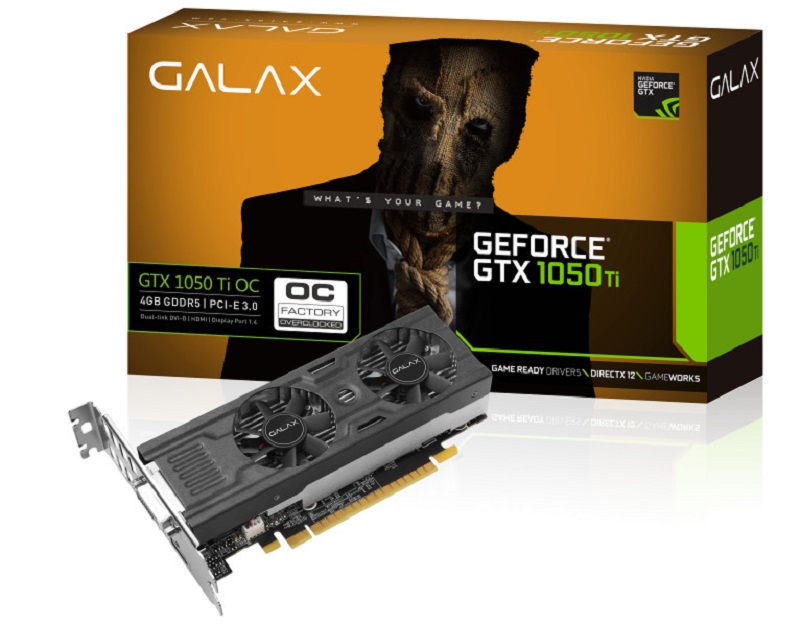 GALAX Releases Low Profile GTX 1050 and GTX 1050 Ti | eTeknix