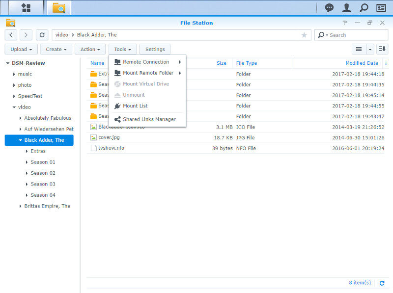 clear playlist minimserver synology