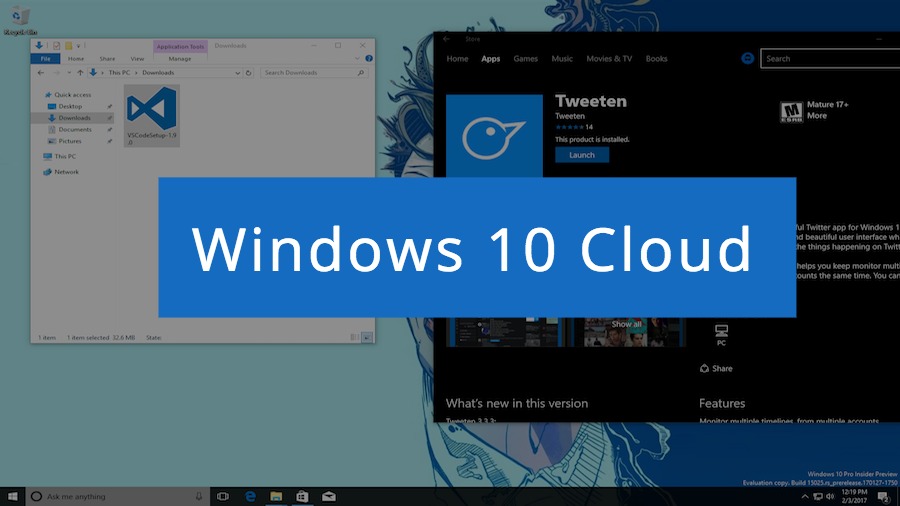 Windows 10 Cloud Confirmed UWP Apps Only | eTeknix