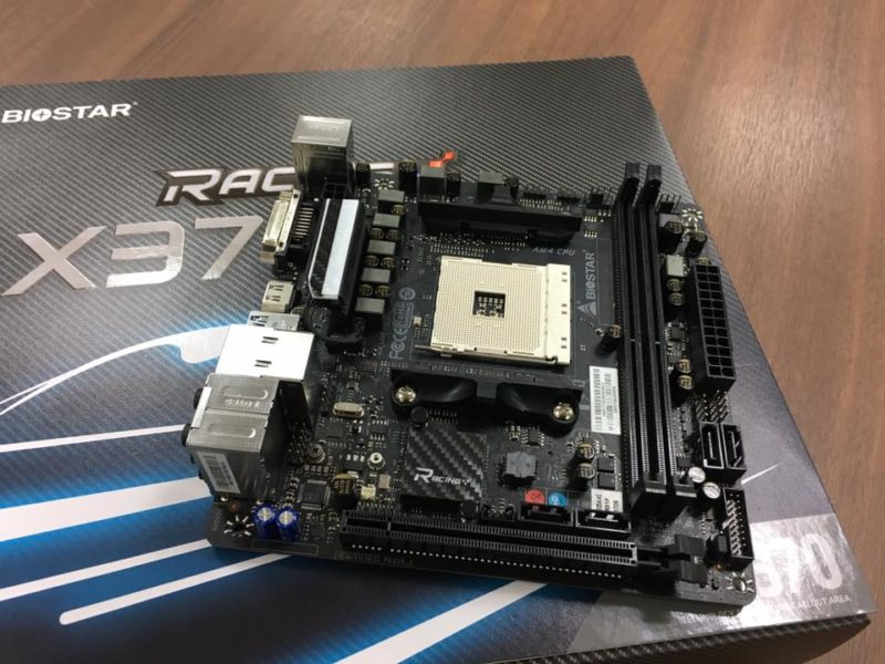 Biostar Teases AM4 X370 Mini-ITX Motherboard