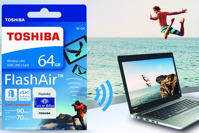 Toshiba Introduces Next-Generation FlashAir Wireless SD Card | eTeknix