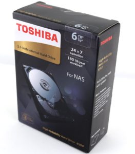 東芝 N300 6TB NAS 3.5インチ 内蔵ハードドライブ - CMR SATA 6 GB/s