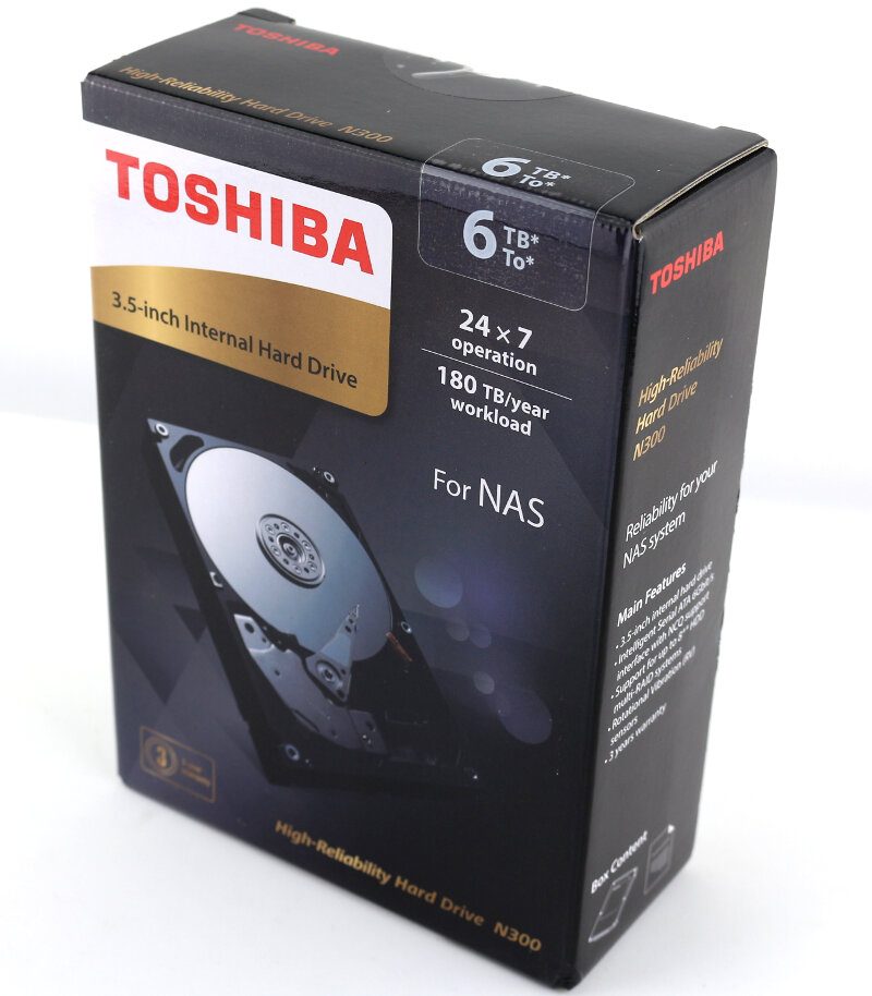 Toshiba N300 6TB Photo box front