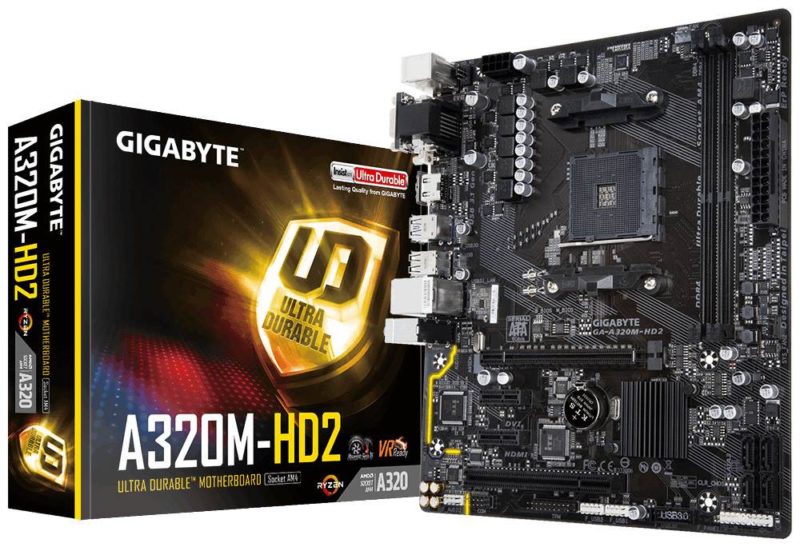 Gigabyte A320-DS3 and A320M-HD2 Socket AM4 Motherboards Introduced ...