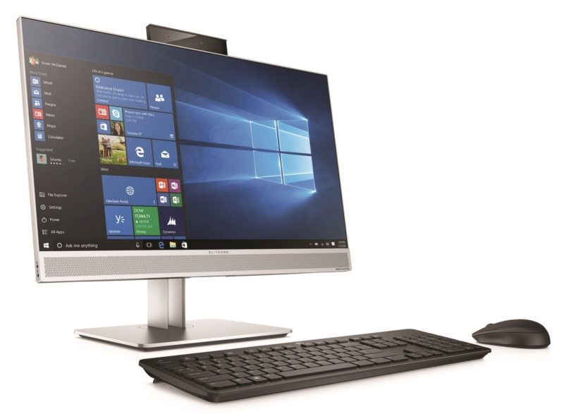 hp eliteone 800 g3 aio 23 front right facing