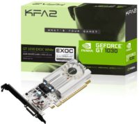 KFA2 GeForce GT 1030 EXOC White Video Card Pictured and Specs Revealed