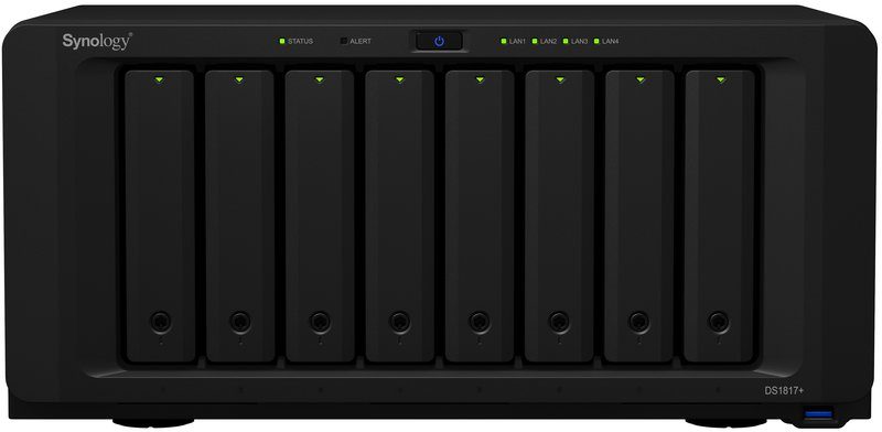 Synology DS1817 front