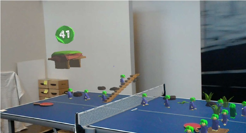Hololems Brings VR Lemmings to Your Living Room