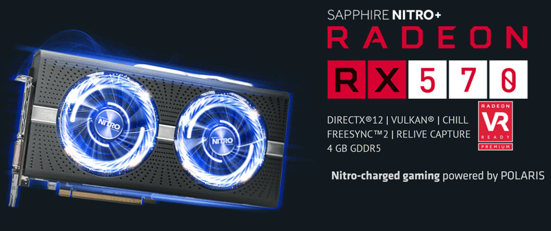 Sapphire Nitro+ Radeon RX 570 4GB Graphics Card Review