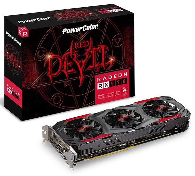 PowerColor Red Devil Radeon RX 570 4GB
