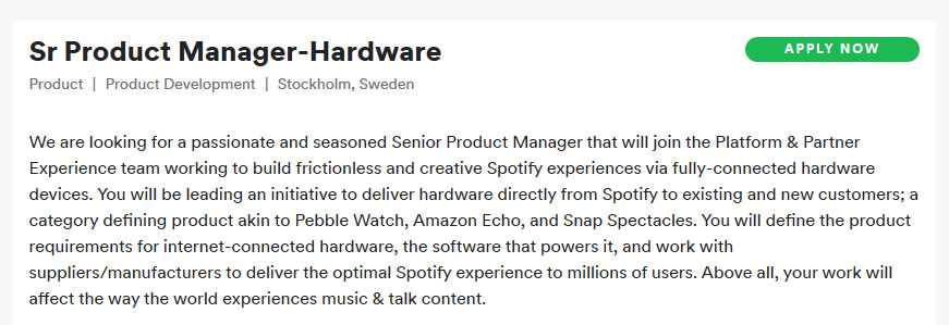 spotify careers senior data engineer