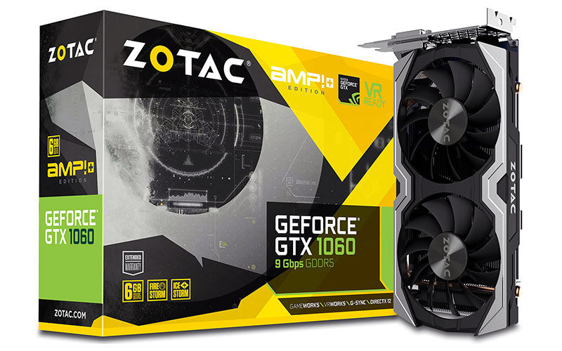 ZOTAC Amps Up GTX 1080 and GTX 1060 with Faster Memory