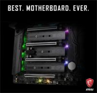 MSI Teases Possible X299 Chipset HEDT motherboard