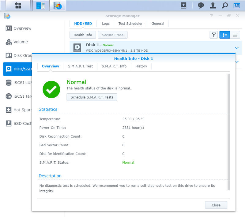 synology ds418 minimserver