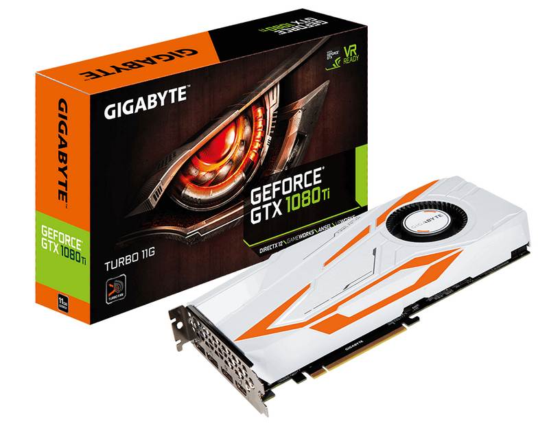 GIGABYTE GeForce GTX 1080 Ti Turbo 11G Now Available | eTeknix