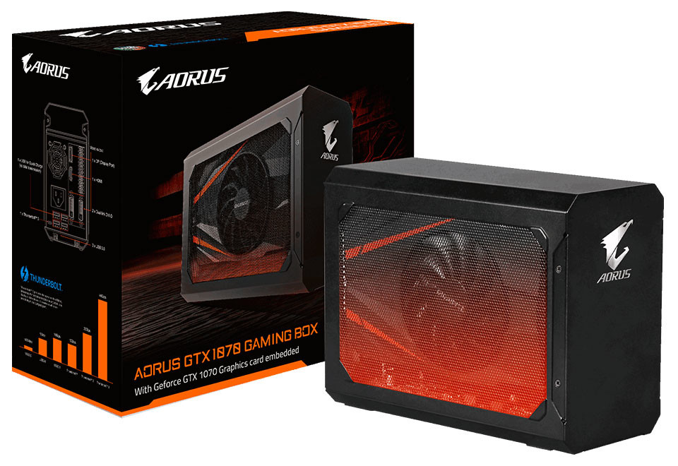 GIGABYTE AORUS GTX 1070 Gaming Box eGPU Released | eTeknix