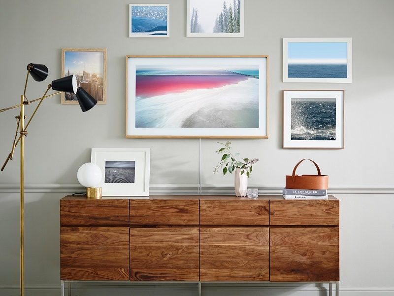 Samsung's "The Frame" Wall-mounted 4K UHD TV Now Available