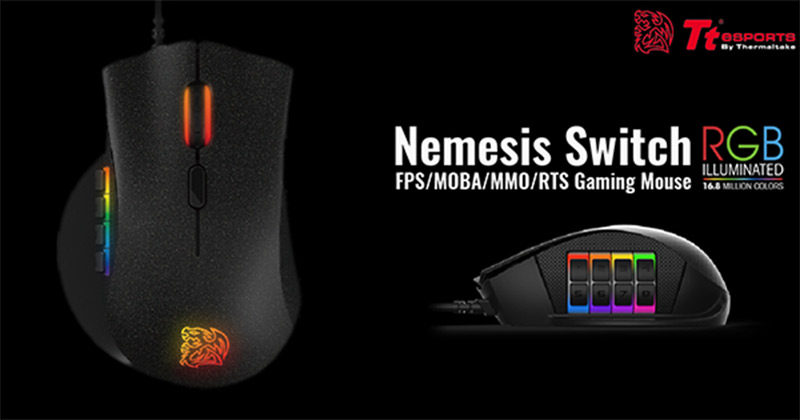 Tt eSPorts Nemesis MOBA Mouse Now Available