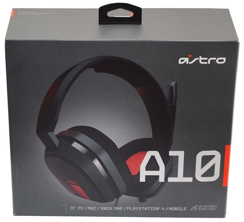 astro a10 headset on pc