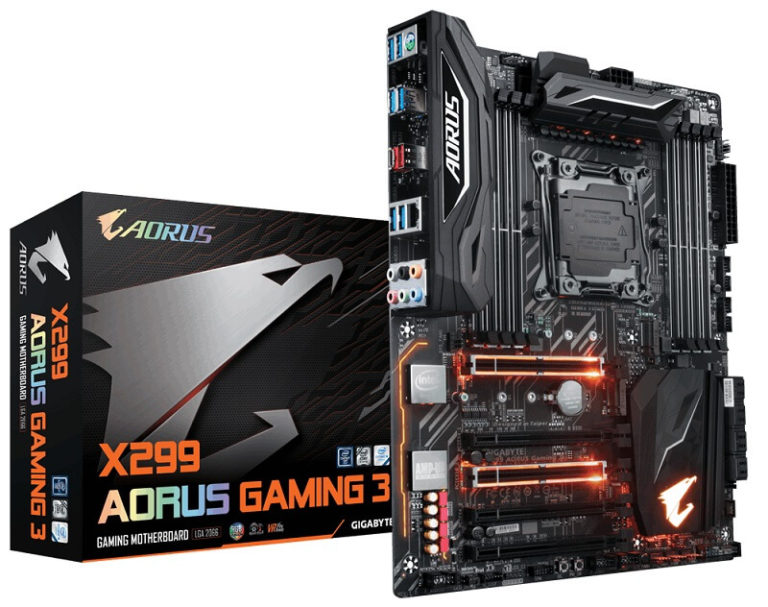 Gigabyte x299 aorus gaming 3 обзор