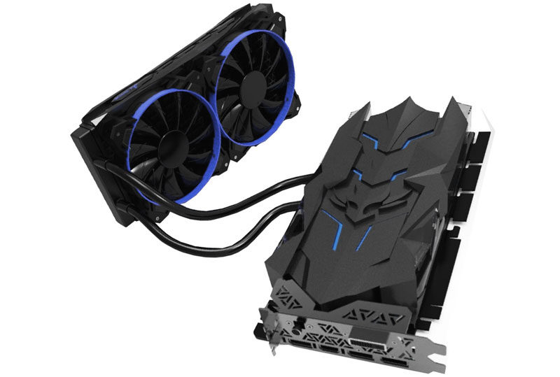 Colorful Integrates 240mm AIO to iGame GeForce GTX 1080 Ti Neptune W