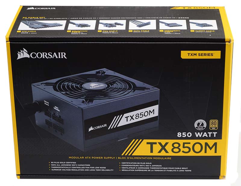 Блок питания corsair tx850m обзор