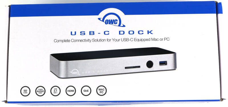 OWC USB-C Dock Photo box front