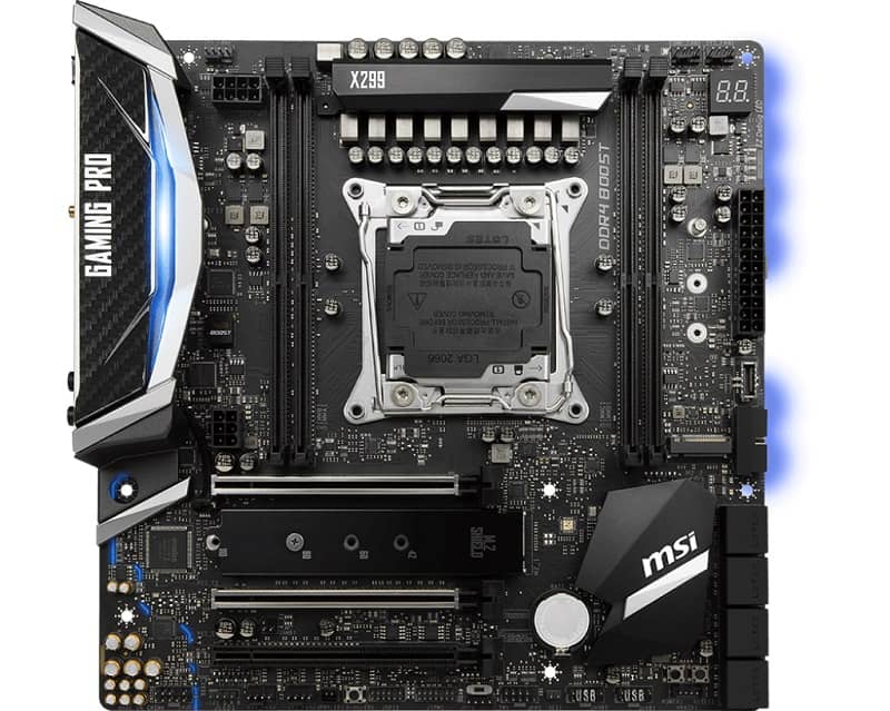 MSI Launches X299M MicroATX Motherboard | eTeknix