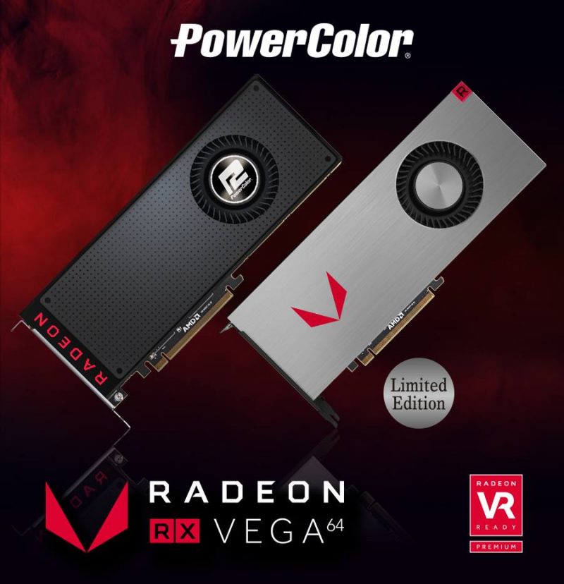 Sapphire and PowerColor Unveil Radeon RX Vega 64 Graphics Cards