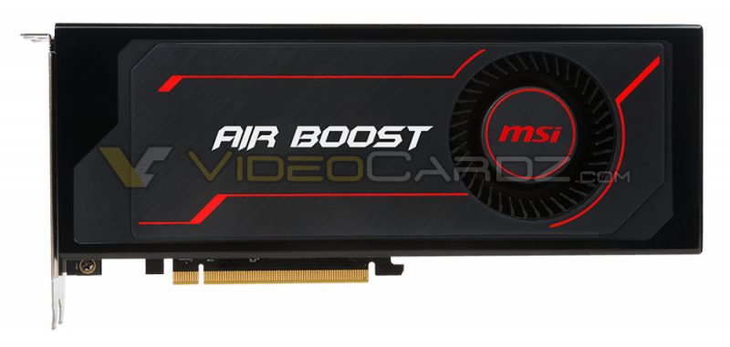 MSI Radeon RX Vega 64 Air Boost Video Card Pictured