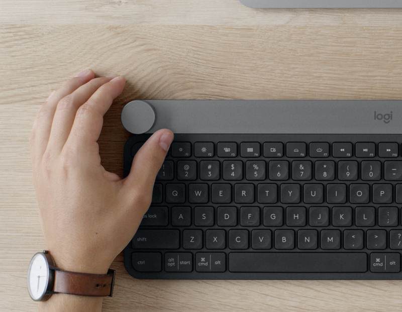 Logitech Craft Keyboard Features Built-in Smart Knob