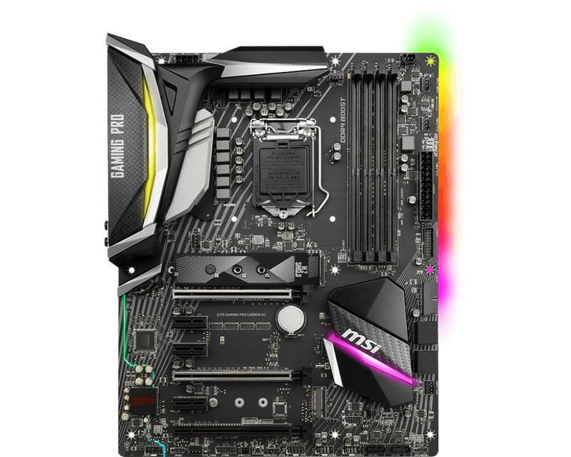 MSI Introduces Z370 Gaming PRO Carbon Motherboard