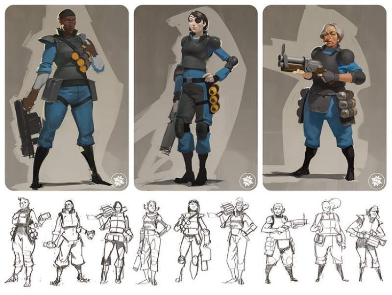 Valve Considered Adding Female Characters to TF2 in 2009