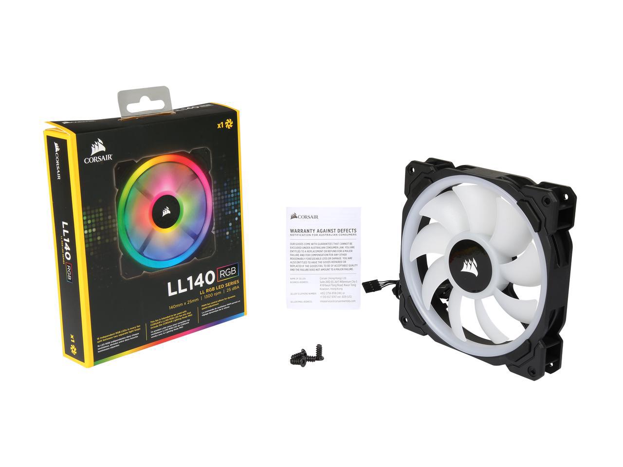 Corsair LL Series RGB LED Fans Now Available | eTeknix