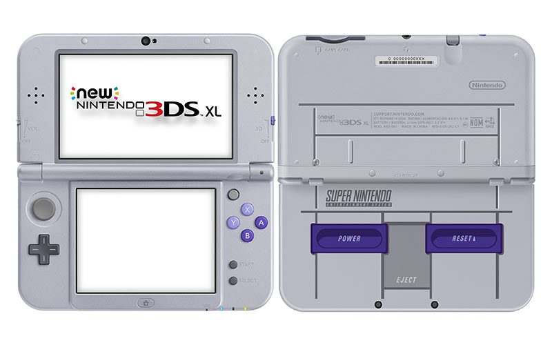 SNES-Style Nintendo 3DS XL Now Available for Pre-Order