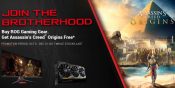 ASUS RoG UK Offers Assassin's Creed Origins Game Bundles