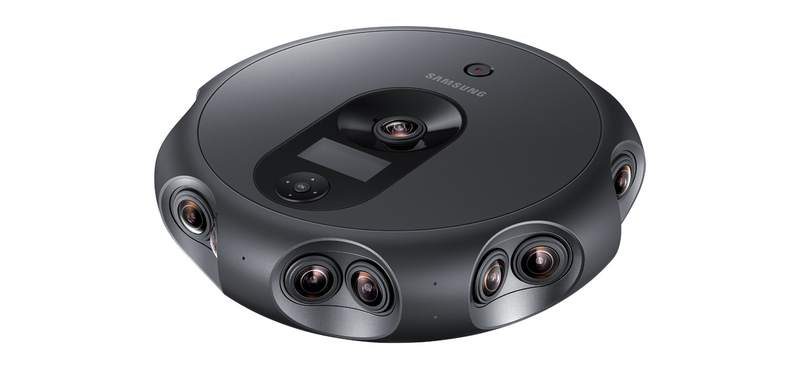 Samsung Introduces 17-Lens 360 Round Camera for 3D VR