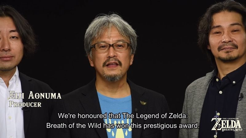 The Legend of Zelda: Breath of the Wild wins prestigious Game of