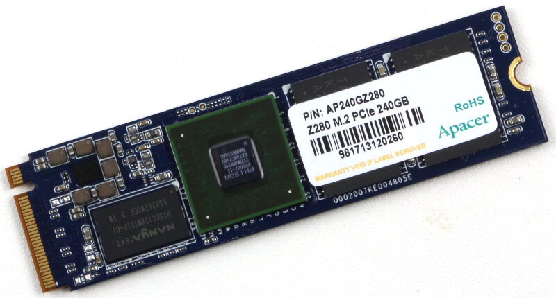 Apacer announces first PCIe Gen 5 NVMe SSD