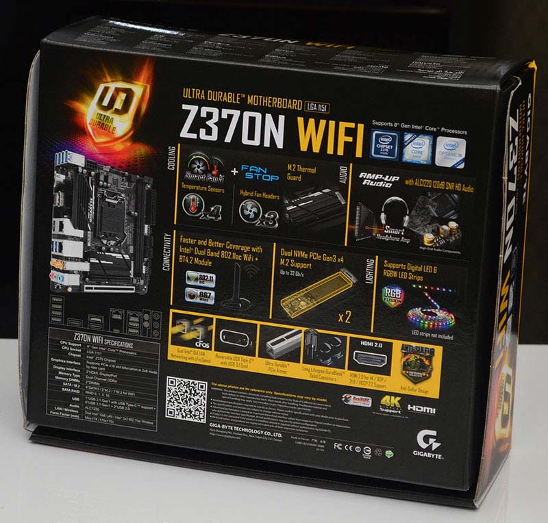 Gigabyte z370n wifi обзор