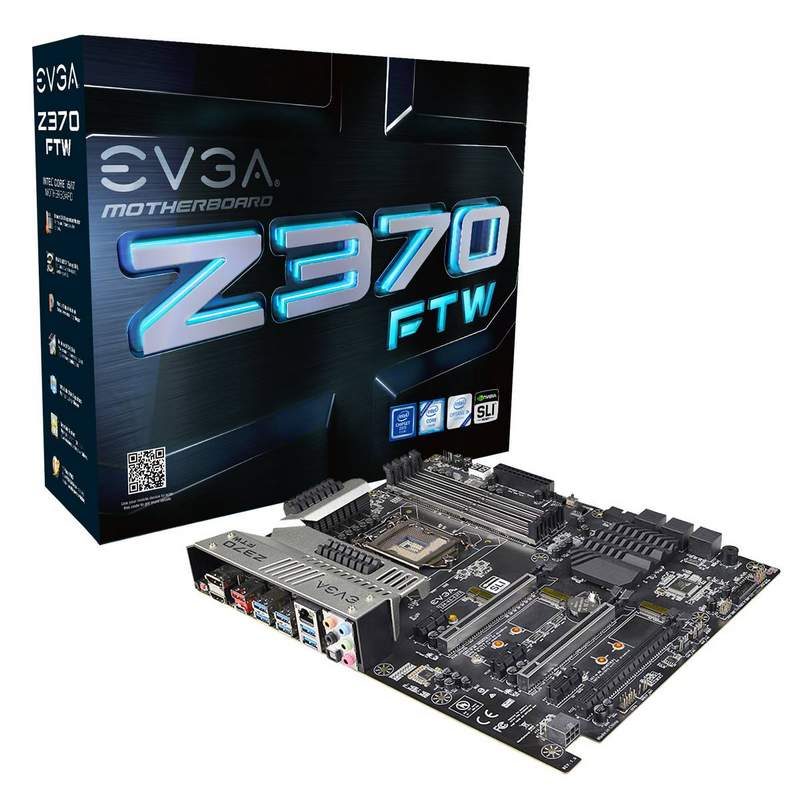 EVGA Z370 FTW Motherboard Now Available