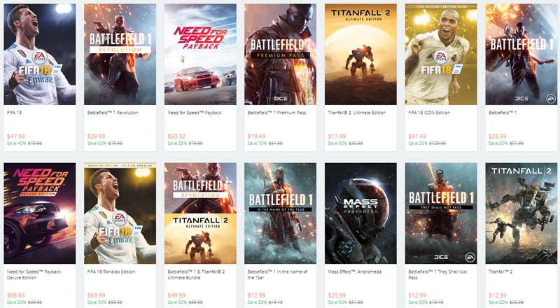 ea games download origin