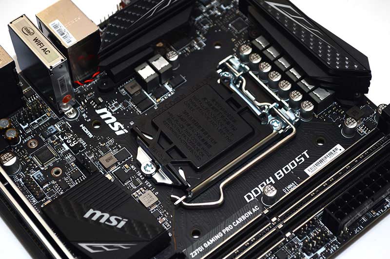 MSI Z370I Gaming Pro Carbon Mini-ITX Motherboard Review | Page 2 of 8 ...